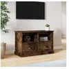 Image de Meuble TV chêne fumé 80x35x50 cm bois d'ingénierie816285