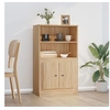 Image de Buffet haut chêne sonoma 60x35,5x103,5 cm bois d'ingénierie816315