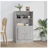 Image de Buffet haut sonoma gris 60x35,5x103,5 cm bois d'ingénierie816318