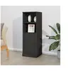 Image de Buffet haut noir 36x35,5x103,5 cm bois d'ingénierie816321
