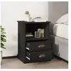 Image de Tables de chevet 2 pcs noir 43x36x60 cm816331