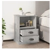 Image de Tables de chevet 2 pcs gris béton 43x36x60 cm816337