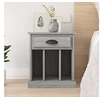 Image de Table de chevet sonoma gris 43x36x50 cm816356
