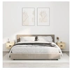 Image de Tables de chevet murales 2 pcs chêne sonoma 41,5x36x28 cm