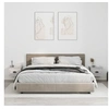 Image de Nachtkastjes 2 st wandgemonteerd 41,5x36x28 cm grijs sonoma816389