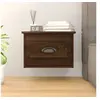 Image de Table de chevet murale chêne marron 41,5x36x28 cm816390