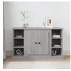 Image de Buffet Sonoma gris 100x35,5x60 cm Bois d ingénierie