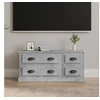 Image de Meuble TV gris béton 100x35,5x45 cm bois d'ingénierie816452
