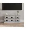 Image de Meuble TV sonoma gris 100x35,5x45 cm bois d ingénierie