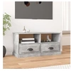 Image de Meuble TV gris béton 93x35,5x45 cm bois d'ingénierie816468