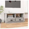 Image de Meuble TV sonoma gris 93x35,5x45 cm bois d ingénierie