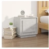 Image de Table de chevet gris béton 44x35x45 cm bois d'ingénierie819844