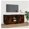 Image de Meuble TV chêne fumé 102x35x45 cm bois d'ingénierie819865