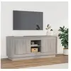 Image de Meuble TV sonoma gris 102x35x45 cm bois d'ingénierie819866