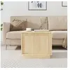 Image de Table basse chêne sonoma 51x50x44 cm bois d ingénierie
