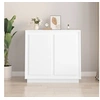Image de Buffet blanc 80x34x75 cm bois d'ingénierie819884