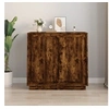 Image de Buffet chêne fumé 80x34x75 cm bois d ingénierie