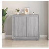 Image de Buffet sonoma gris 80x34x75 cm bois d'ingénierie819890
