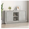 Image de Buffet gris béton 102x35x60 cm bois d'ingénierie831881