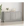 Image de Buffet gris béton 102x35x55 cm bois d ingénierie