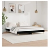 Image de Bedframe bewerkt hout zwart 150x200 cm832030