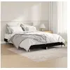 Image de Cadre de lit sans matelas noir 140x190 cm bois d ingénierie