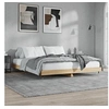 Image de Bedframe zonder matras 200x200cm spaanplaat sonoma eikenkleurig832112