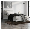 Image de Bedframe bewerkt hout grijs sonoma eikenkleurig 100x200 cm832163