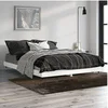 Image de Bedframe bewerkt hout wit 135x190 cm832181