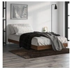 Image de Cadre de lit sans matelas chêne marron 90x190cm bois ingénierie
