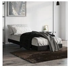 Image de Bedframe bewerkt hout zwart 75x190 cm832206