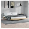 Image de Cadre de lit sans matelas chêne sonoma 200x200 cm