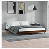 Image de Bedframe zonder matras 200x200 cm spaanplaat bruin eikenkleurig832220