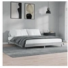 Image de Cadre de lit sans matelas sonoma gris 160x200cm bois ingénierie