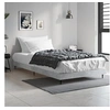 Image de Bedframe bewerkt hout betongrijs 90x200 cm832273