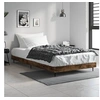 Image de Bedframe zonder matras hout gerookt eikenkleurig 90x200 cm832274