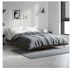 Image de Bedframe zonder matras hout gerookt eikenkleurig 140x190 cm832282