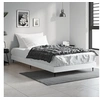Image de Bedframe bewerkt hout wit 90x190 cm832301