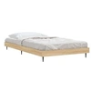 Image de Lit sonoma 193 x 93 x 20 cm en bois de couleur