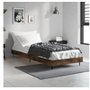 Image de Bedframe zonder matras hout gerookt eikenkleurig 75x190 cm832314