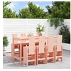 Image de 9-delige Tuinset massief douglashout3157792