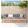Image de Salon de Jardin 3 pcs, Ensemble de Canapés, Sièges avec Dossier et Accoudoir, Meubles de Terrasse Patio Extérieur, 825420