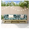 Image de Salon de jardin modulable bois bois 3 pieces 60.5 x 60 x 62 3 personnes