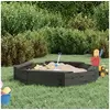 Image de Bac à sable - - Octogone - Bois de pin massif - 111 x 111 x 20 cm - Pour enfants 2-8 ans