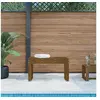 Image de Banc de jardin marron miel 80x38x45 cm bois de pin massif 825089