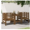 Image de Lot de 2 Chaises de Jardin, Sièges avec Accoudoirs, Fauteuils avec Dossier, Meubles de Jardin Patio, Scandinave, 825131