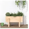 Image de Jardinière 62x30x38 cm bois massif de pin 825177