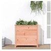 Image de Jardinière, Bac à Fleurs, Pot de Plantes, Lit Surélevé, Décoration de Jardin Patio Terrasse Extérieur, Marron 82,5x40x78 cm Bois Massif Douglas