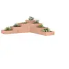 Image de Jardinière 4 niveaux 106x104,5x36 cm bois de douglas massif 825329