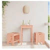 Image de Tabourets de jardin 2 pcs 40x36x45 cm bois massif Douglas 825343